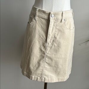 NWT J Crew Factory Women’s Light Academia Corduroy‎ Preppy Casual Mini Skirt 8